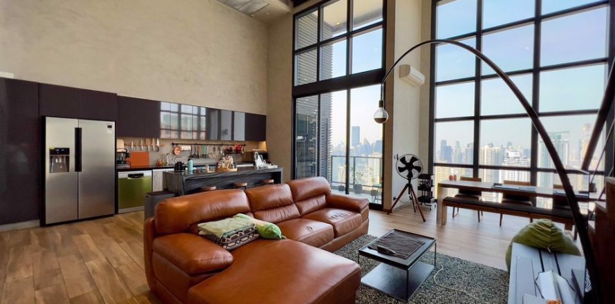 Duplex in The Lofts Asoke, Bangkok, Thailand 2 Schlafzimmer № 82291
