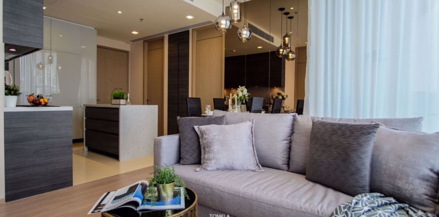 Condominio de 2 dormitorios en Bangkok, Tailandia en THE ESSE ASOKE № 77420