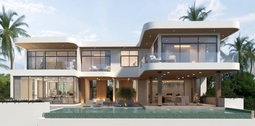 Casa de 4 dormitorios en Ko Samui, Tailandia № 104992