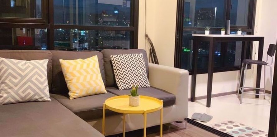 Condominio de 1 dormitorio en Bangkok, Tailandia en The Base Park East Sukhumvit 77 № 111130