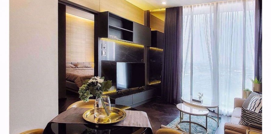 Condominio de 1 dormitorio en Bangkok, Tailandia en The Monument Sanampao № 111127