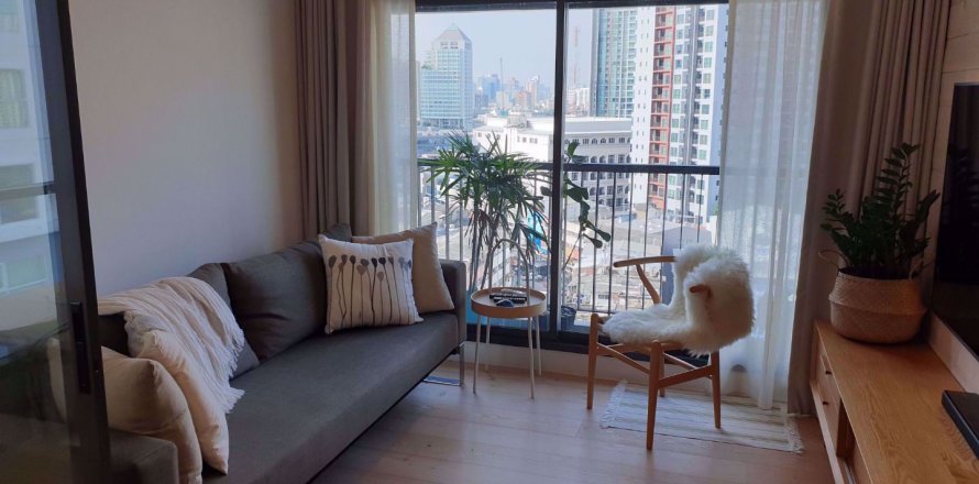 Condo à Bangkok, Thaïlande, 1 chambre à Life Sukhumvit 48 № 77989