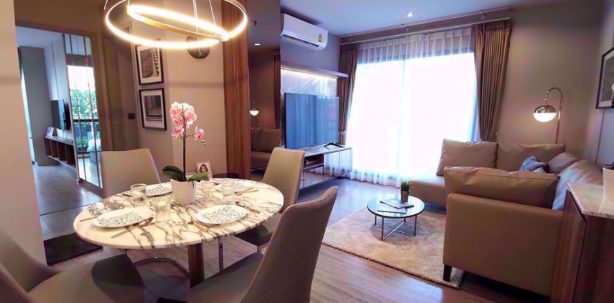 Condo à Bangkok, Thaïlande, 2 chambres à RHYTHM EKKAMAI ESTATE № 77980