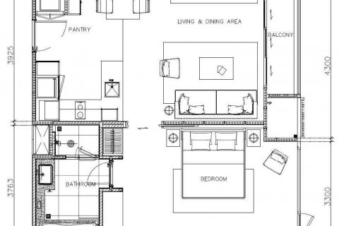 Eigentumswohnung in Bangkok, Thailand, 1 Schlafzimmer  № 142996 - Foto 13