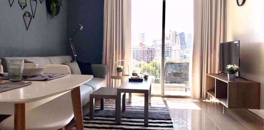 Condominio de 1 dormitorio en Watthana, Bangkok, Tailandia № 77071