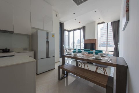 Condominio de 2 dormitorios en Yan Nawa, Bangkok, Tailandia № 143653 - foto 9