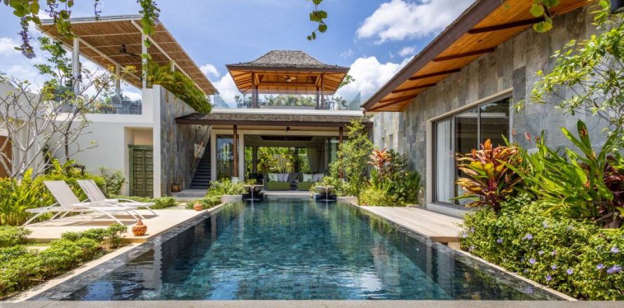 Chalet de 3 dormitorios en Phuket, Tailandia № 124507