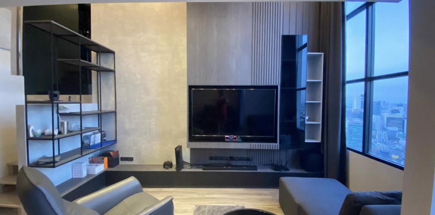 Dúplex de 1 dormitorio en Knightsbridge Prime Sathorn, Bangkok, Tailandia № 80353