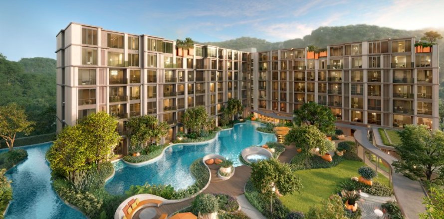 Condominio de 2 dormitorios en Bang Tao, Tailandia № 70785