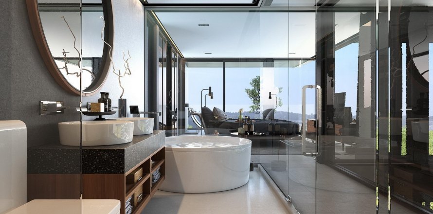 Chalet de 4 dormitorios en Grand Sea Through Luxury Villas, Rawai, Tailandia № 83102