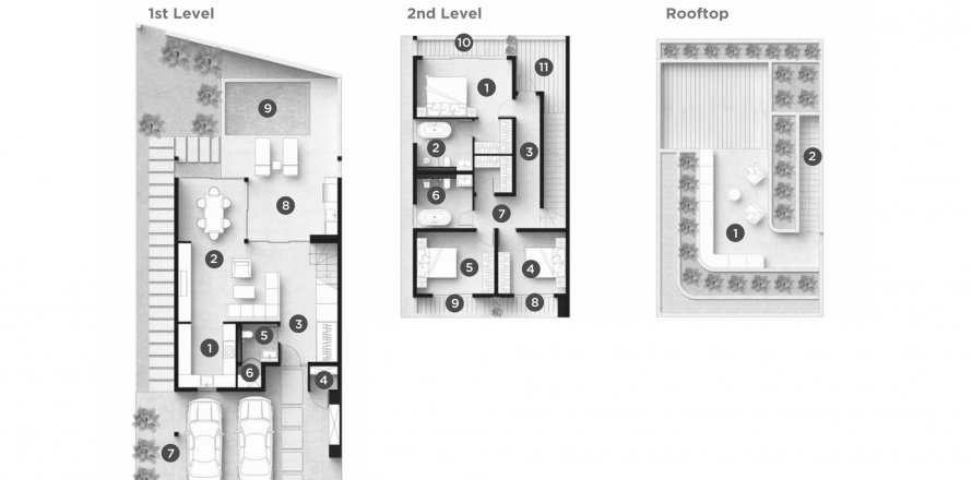 Sobre plano Mutti Family Villas en Chalong, Tailandia № 125001 - foto 1