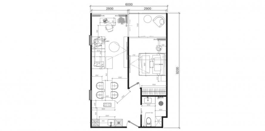 Off-plan Vega Condominium in Phuket, Thailand № 81121 - photo 1