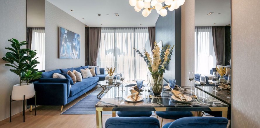 Condominio de 2 dormitorios en Bangkok, Tailandia en BEATNIQ Sukhumvit 32  № 80857