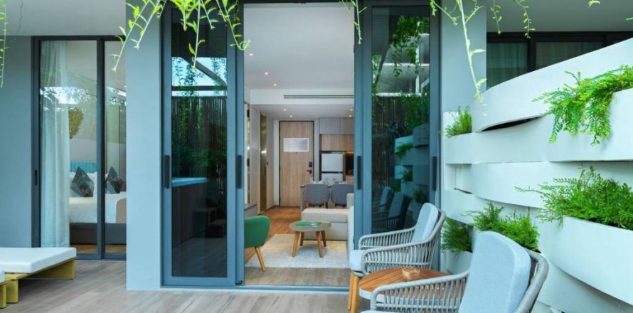 Condominio de 1 dormitorio en Phuket, Tailandia № 125975