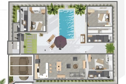 Casa de 3 dormitorios en Ko Samui, Tailandia № 123421 - foto 4