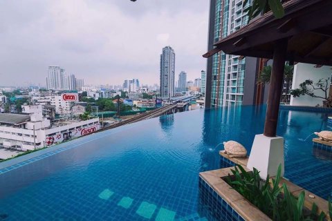 Estudio en el condominio en Watthana, Bangkok, Tailandia № 76876 - foto 8