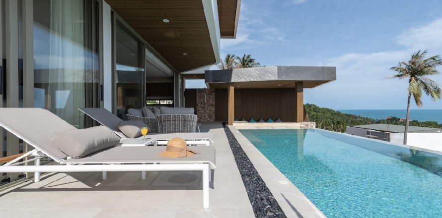 Casa de 4 dormitorios en Ko Samui, Tailandia № 130651