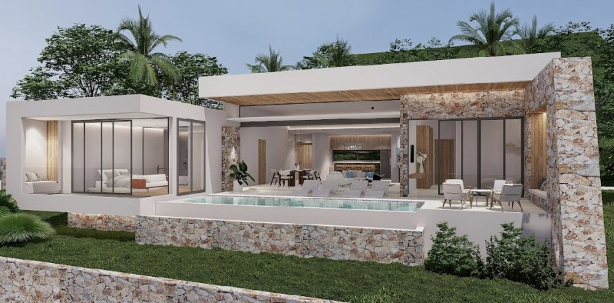 Casa de 3 dormitorios en Ko Samui, Tailandia № 130648