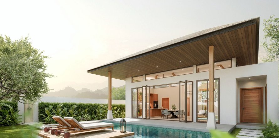 Chalet de 3 dormitorios en Nai Yang, Tailandia № 79467