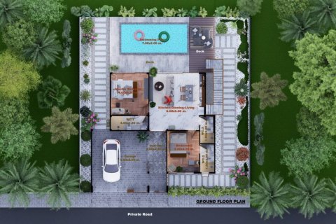 Chalet de 2 dormitorios en Krabi, Tailandia № 125786 - foto 5