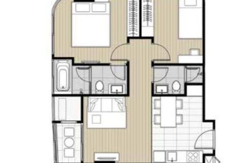 Condo à Bangkok, Thaïlande, 2 chambres № 121199 - photo 14