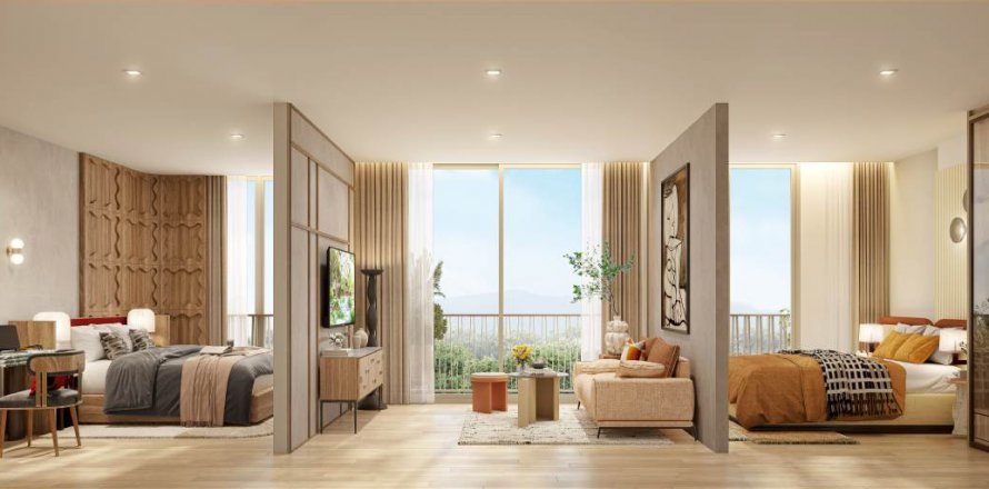 Квартира в Mekin Haus, Чиангмай, Таиланд с 3 комнатами № 101077