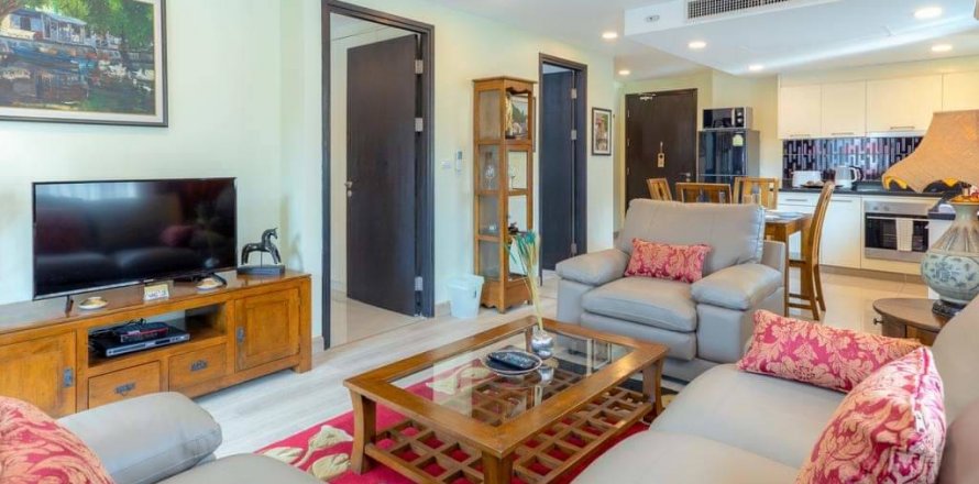 Condominio de 2 dormitorios en Pattaya, Tailandia № 100022
