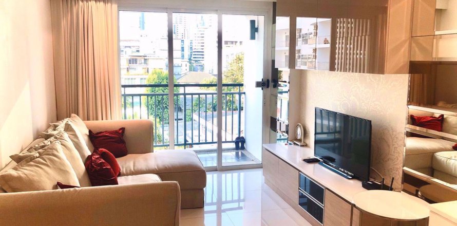 Кондоминиум с 1 спальней в Бангкоке, Таиланд в Voque Sukhumvit 16 № 78169