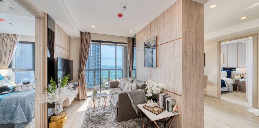 Apartamento de 2 dormitorios en Pattaya, Tailandia № 101440