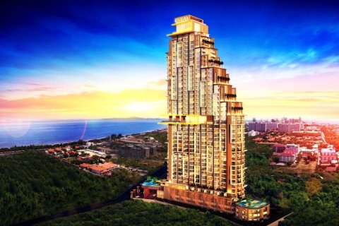 Кондоминиум с 1 спальней в Паттайе, Таиланд в The Riviera Ocean Drive № 100878