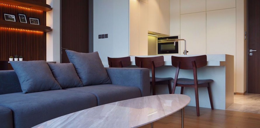 Condominio de 1 dormitorio en Bang Rak, Bangkok, Tailandia № 76901