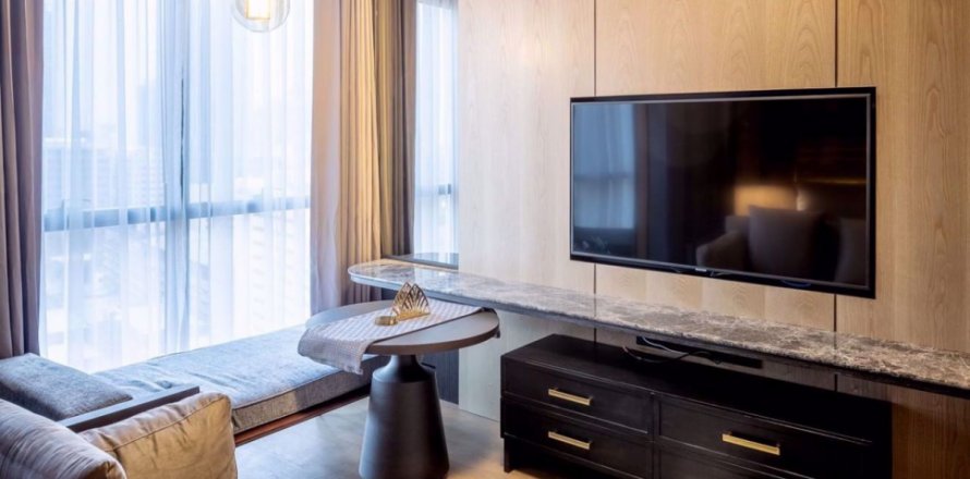 Condominio de 1 dormitorio en Bang Rak, Bangkok, Tailandia № 76654