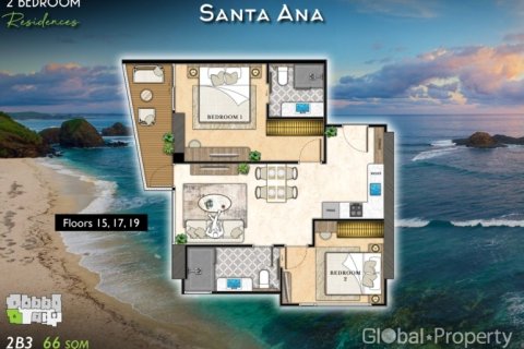 Condominio de 2 dormitorios en Pattaya, Tailandia № 124853 - foto 8