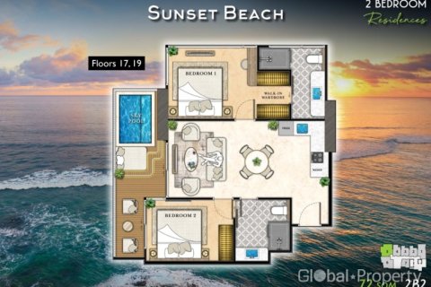 Condominio de 2 dormitorios en Pattaya, Tailandia № 124853 - foto 11