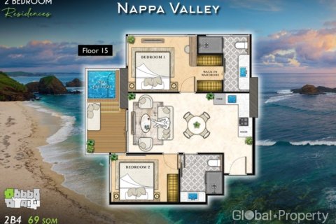 Condominio de 2 dormitorios en Pattaya, Tailandia № 124853 - foto 10