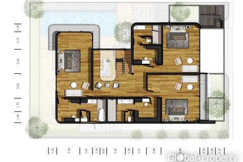 Casa de 4 dormitorios en Phuket, Tailandia № 100768 - foto 3
