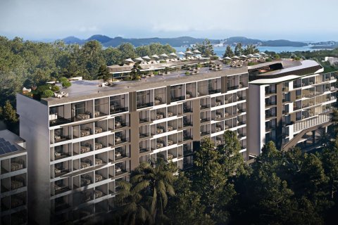 Estudio en el condominio en Rawai, Tailandia № 74287