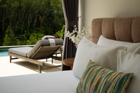 Chalet de 3 dormitorios en Phang Nga, Tailandia № 74278 - foto 9
