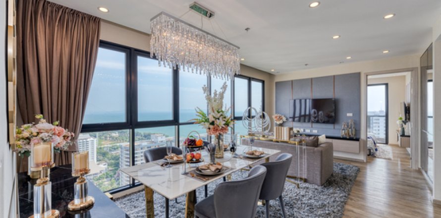 Apartamento de 2 dormitorios en Pattaya, Tailandia № 123273