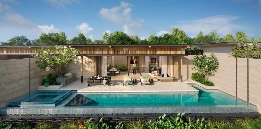 Chalet de 3 dormitorios en Bang Tao, Tailandia № 71770