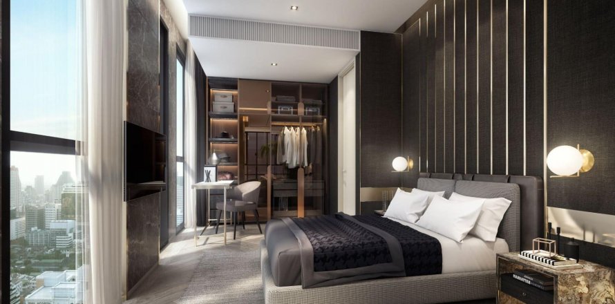 Dúplex de 2 dormitorios en The Reserve Sathorn, Bangkok, Tailandia № 130806