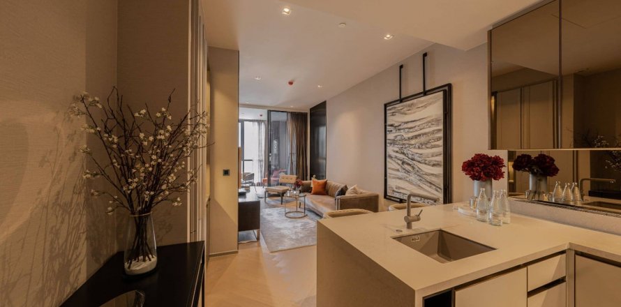 Apartamento de 1 dormitorio en The Reserve Sathorn, Bangkok, Tailandia № 130799
