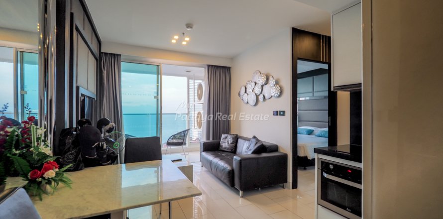 Condo à Bang Lamung, Thaïlande, 1 chambre  № 78844
