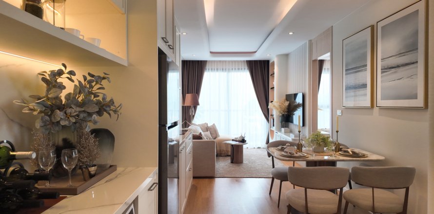 Apartamento de 2 dormitorios en Pattaya, Tailandia № 123279