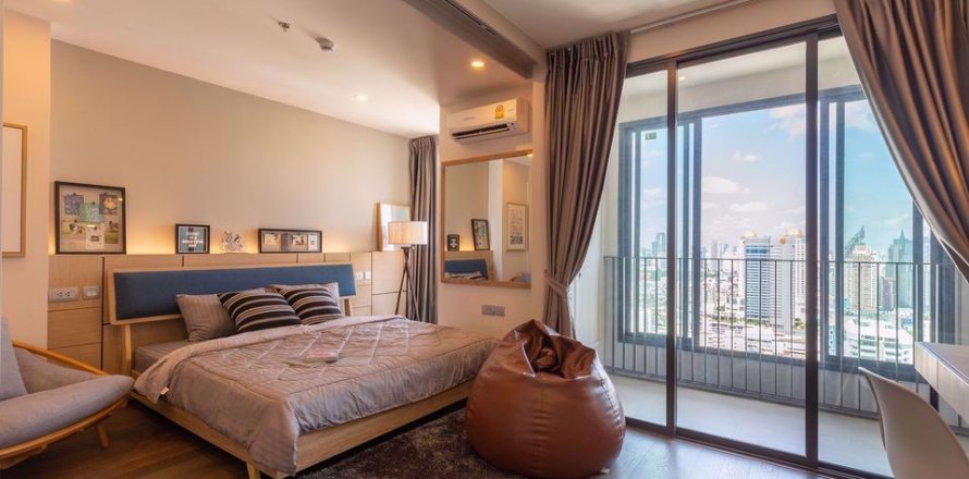 Condo in Bangkok, Thailand, 1 bedroom in Ideo Q Siam - Ratchathewi  № 85385