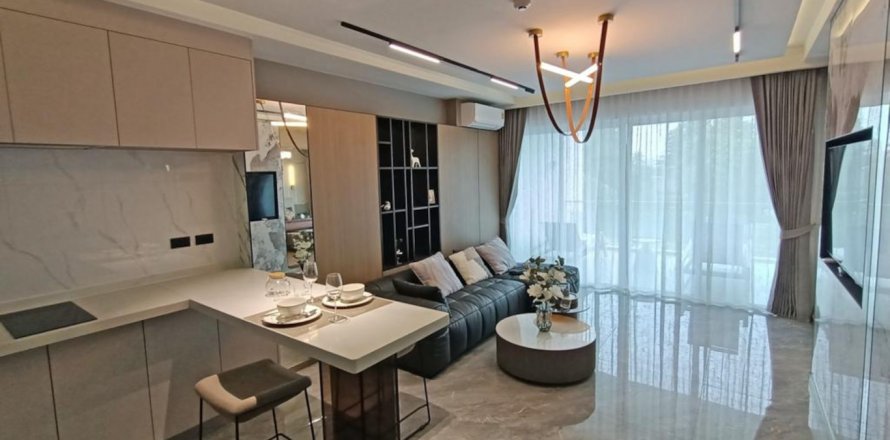 Condo à Phuket, Thaïlande, 2 chambres à Chalong Marina Bay View  № 75795