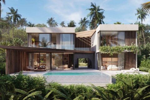 Chalet de 3 dormitorios en Surat Thani, Tailandia № 125893