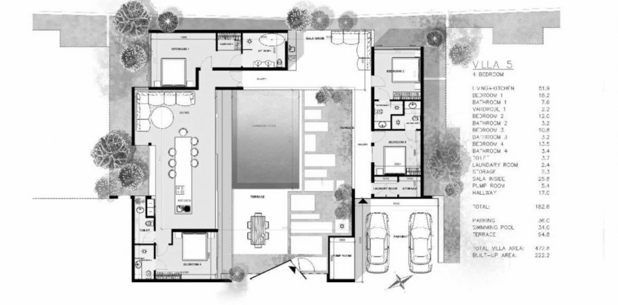 Sobre plano Soho Residence en Ko Samui, Tailandia № 123368 - foto 1