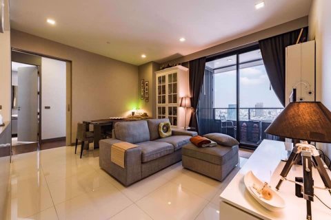 Condo in Bang Rak, Bangkok, Thailand, 2 bedrooms № 76882
