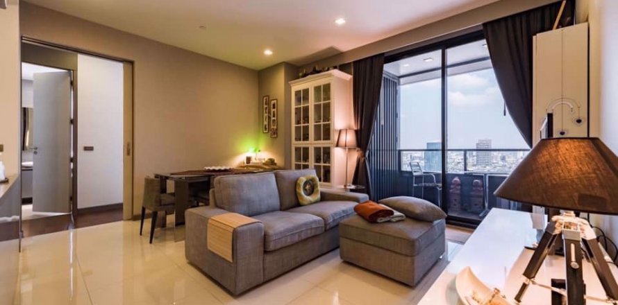 Condominio de 2 dormitorios en Bang Rak, Bangkok, Tailandia № 76882